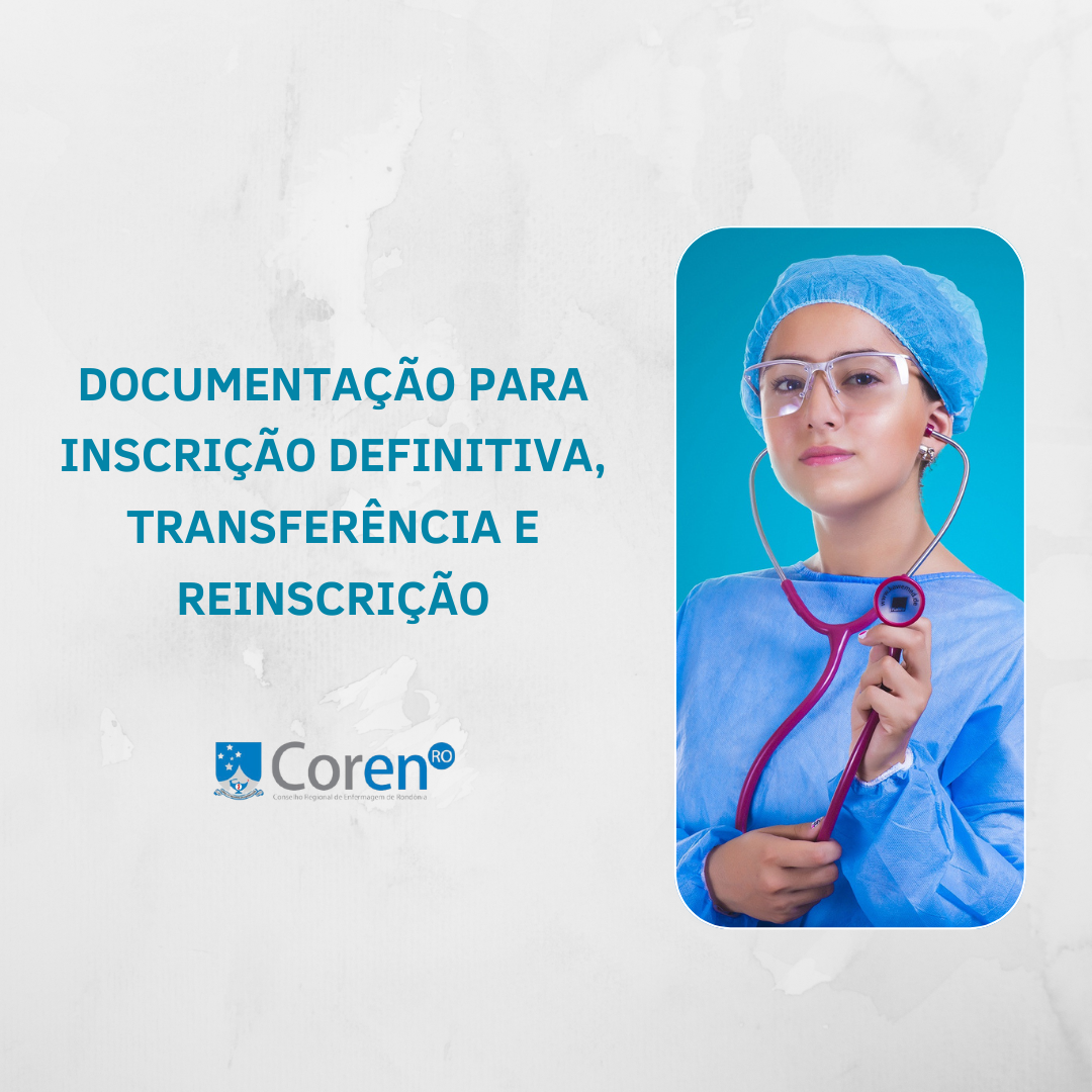 Confira os documentos necessários para se inscrever no Coren-RO ...